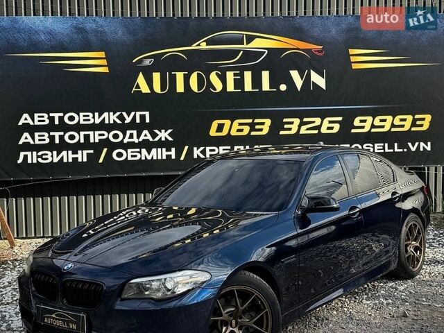 Синий БМВ 5 Серия, объемом двигателя 2 л и пробегом 220 тыс. км за 14500 $, фото 1 на Automoto.ua