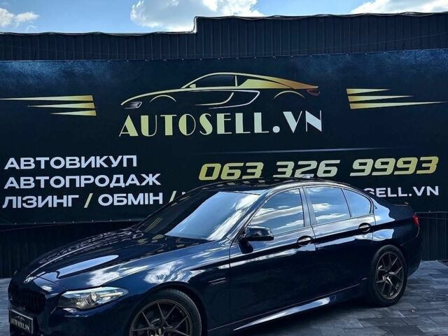 Синій БМВ 5 Серія, об'ємом двигуна 2 л та пробігом 220 тис. км за 13800 $, фото 1 на Automoto.ua
