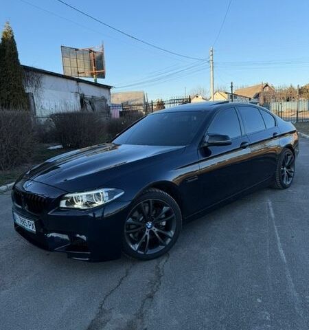 Синій БМВ 5 Серія, об'ємом двигуна 2 л та пробігом 124 тис. км за 18500 $, фото 1 на Automoto.ua