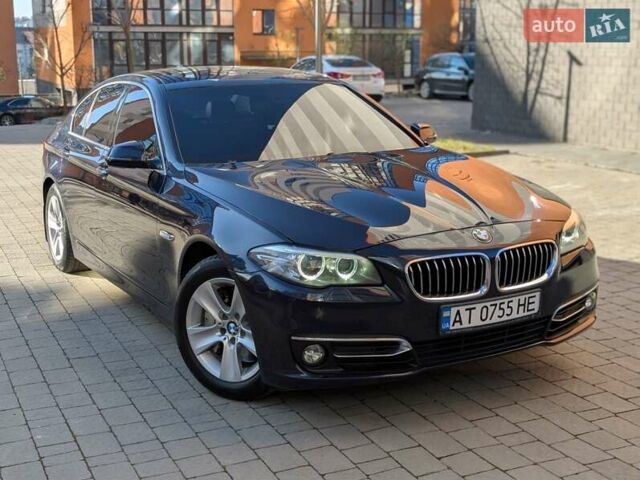 Синий БМВ 5 Серия, объемом двигателя 2 л и пробегом 263 тыс. км за 17800 $, фото 1 на Automoto.ua