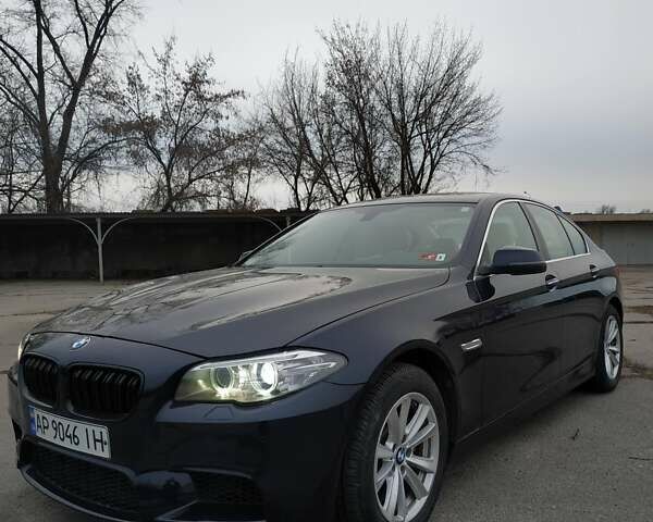 Синий БМВ 5 Серия, объемом двигателя 2 л и пробегом 222 тыс. км за 15000 $, фото 1 на Automoto.ua
