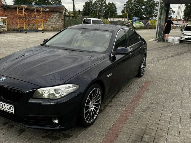 Синій БМВ 5 Серія, об'ємом двигуна 2 л та пробігом 173 тис. км за 14500 $, фото 1 на Automoto.ua
