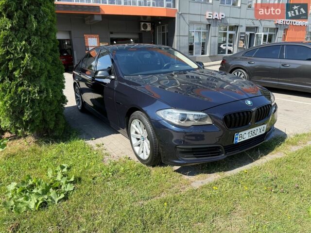 Синій БМВ 5 Серія, об'ємом двигуна 3 л та пробігом 99 тис. км за 15500 $, фото 1 на Automoto.ua