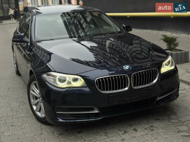 Синій БМВ 5 Серія, об'ємом двигуна 2 л та пробігом 220 тис. км за 16400 $, фото 1 на Automoto.ua