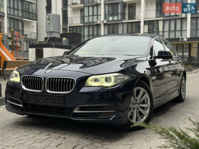 Синій БМВ 5 Серія, об'ємом двигуна 2 л та пробігом 220 тис. км за 16400 $, фото 1 на Automoto.ua