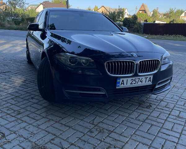 Синий БМВ 5 Серия, объемом двигателя 2 л и пробегом 254 тыс. км за 14300 $, фото 1 на Automoto.ua