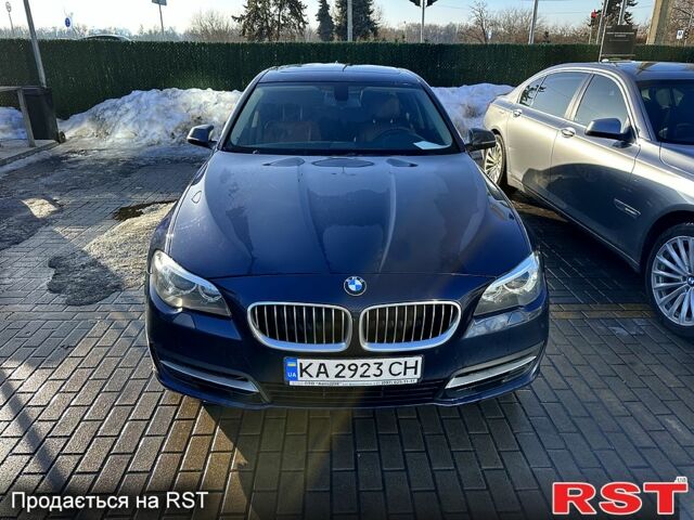 Синий БМВ 5 Серия, объемом двигателя 3 л и пробегом 206 тыс. км за 16500 $, фото 1 на Automoto.ua
