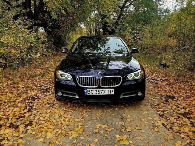 Синий БМВ 5 Серия, объемом двигателя 2 л и пробегом 140 тыс. км за 14500 $, фото 1 на Automoto.ua