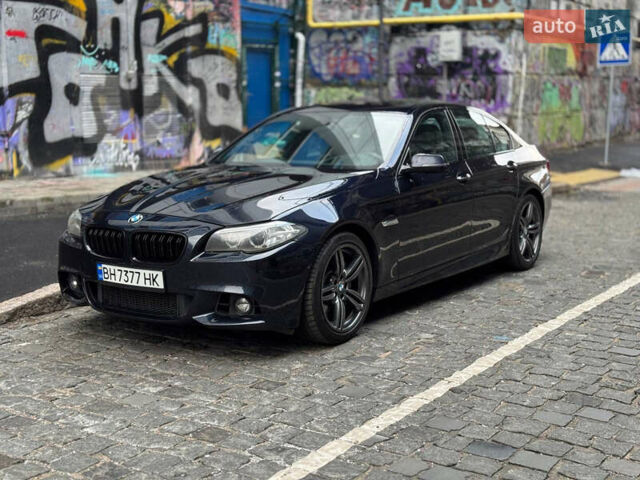 Синий БМВ 5 Серия, объемом двигателя 3 л и пробегом 173 тыс. км за 16800 $, фото 1 на Automoto.ua