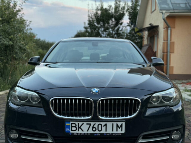 Синий БМВ 5 Серия, объемом двигателя 2 л и пробегом 280 тыс. км за 18500 $, фото 1 на Automoto.ua