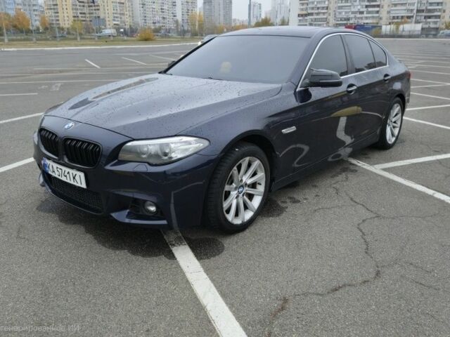 Синій БМВ 5 Серія, об'ємом двигуна 3 л та пробігом 178 тис. км за 17800 $, фото 1 на Automoto.ua
