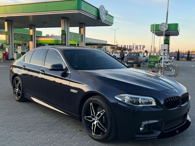 Синий БМВ 5 Серия, объемом двигателя 2 л и пробегом 57 тыс. км за 22500 $, фото 1 на Automoto.ua