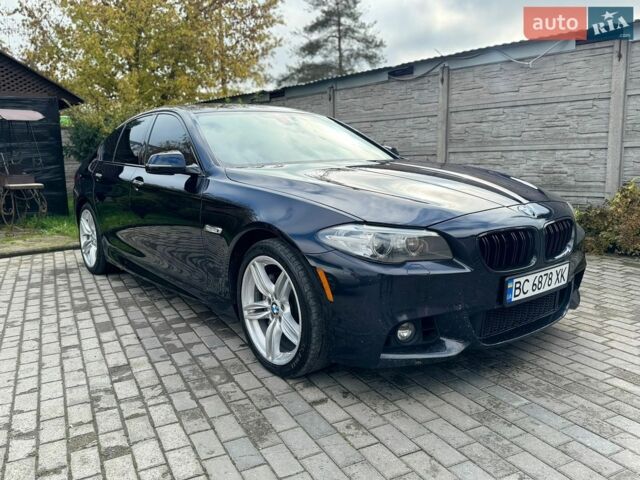 Синий БМВ 5 Серия, объемом двигателя 3 л и пробегом 303 тыс. км за 15500 $, фото 1 на Automoto.ua