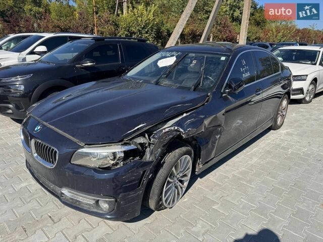 Синій БМВ 5 Серія, об'ємом двигуна 2 л та пробігом 182 тис. км за 11000 $, фото 1 на Automoto.ua