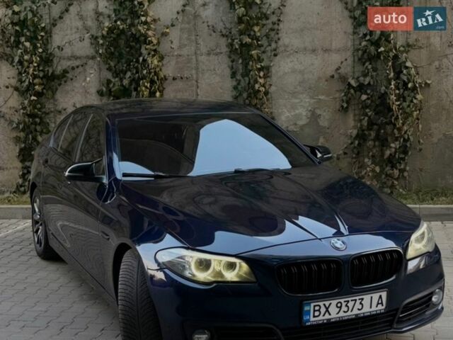 Синий БМВ 5 Серия, объемом двигателя 2 л и пробегом 237 тыс. км за 16999 $, фото 1 на Automoto.ua