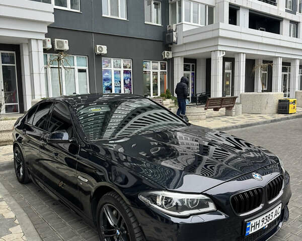 Синій БМВ 5 Серія, об'ємом двигуна 3 л та пробігом 208 тис. км за 22999 $, фото 1 на Automoto.ua
