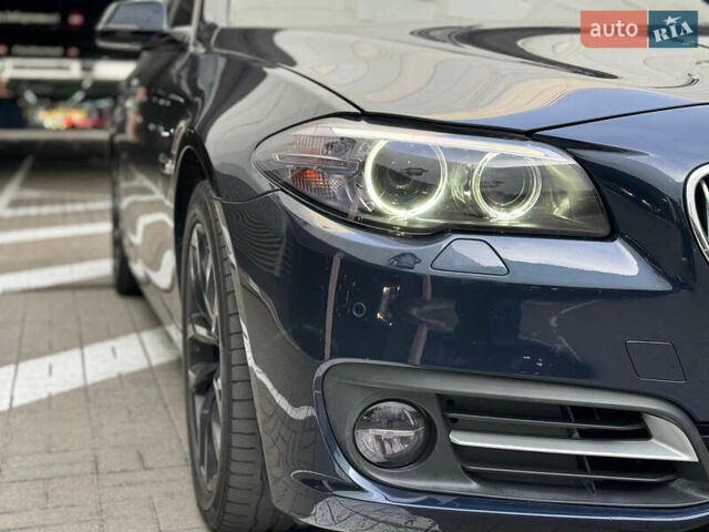 Синий БМВ 5 Серия, объемом двигателя 2 л и пробегом 149 тыс. км за 22000 $, фото 1 на Automoto.ua