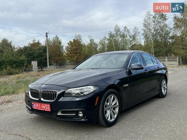 Синій БМВ 5 Серія, об'ємом двигуна 2 л та пробігом 166 тис. км за 13500 $, фото 1 на Automoto.ua