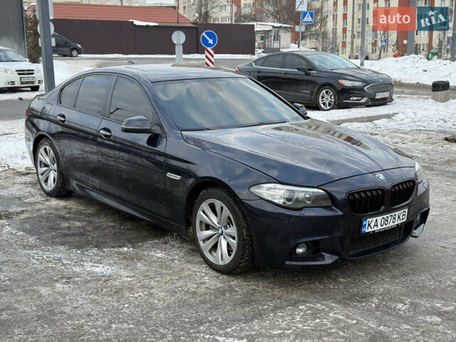 Синій БМВ 5 Серія, об'ємом двигуна 2 л та пробігом 157 тис. км за 16500 $, фото 1 на Automoto.ua