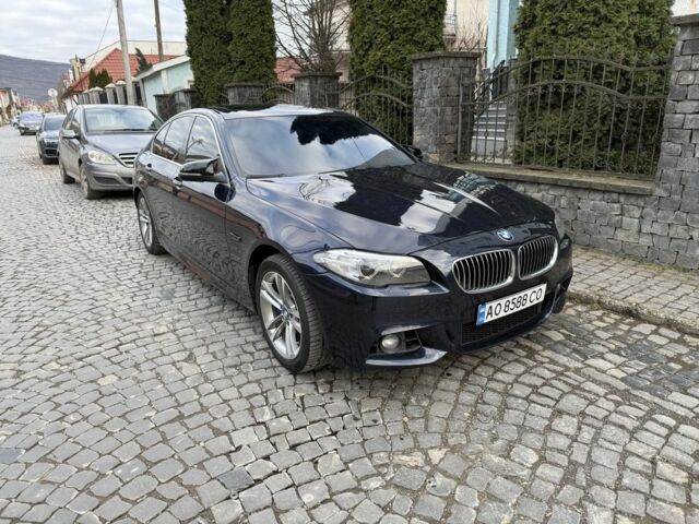 Синій БМВ 5 Серія, об'ємом двигуна 3 л та пробігом 212 тис. км за 15200 $, фото 1 на Automoto.ua