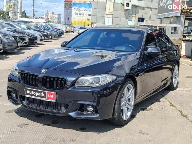 Синий БМВ 5 Серия, объемом двигателя 3 л и пробегом 190 тыс. км за 18790 $, фото 1 на Automoto.ua