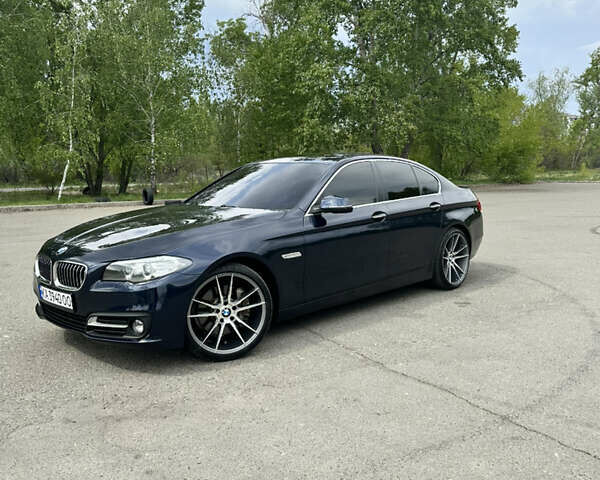Синій БМВ 5 Серія, об'ємом двигуна 2.98 л та пробігом 108 тис. км за 22300 $, фото 1 на Automoto.ua