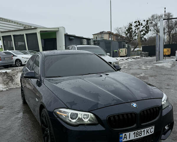 Синий БМВ 5 Серия, объемом двигателя 2.98 л и пробегом 112 тыс. км за 23000 $, фото 1 на Automoto.ua