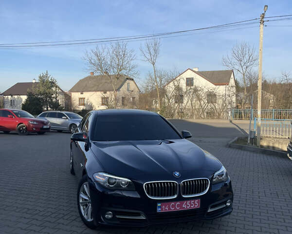 Синий БМВ 5 Серия, объемом двигателя 2 л и пробегом 177 тыс. км за 16999 $, фото 1 на Automoto.ua