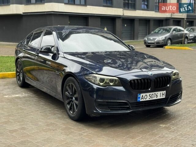 Синий БМВ 5 Серия, объемом двигателя 2 л и пробегом 330 тыс. км за 15999 $, фото 1 на Automoto.ua