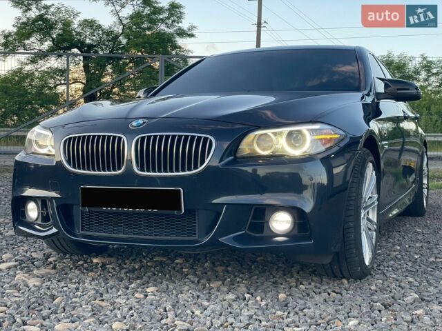Синий БМВ 5 Серия, объемом двигателя 3 л и пробегом 215 тыс. км за 17000 $, фото 1 на Automoto.ua
