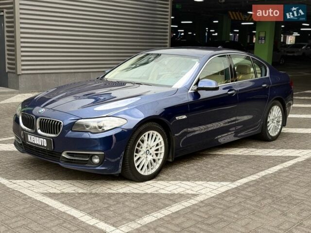 Синій БМВ 5 Серія, об'ємом двигуна 2 л та пробігом 185 тис. км за 16800 $, фото 1 на Automoto.ua