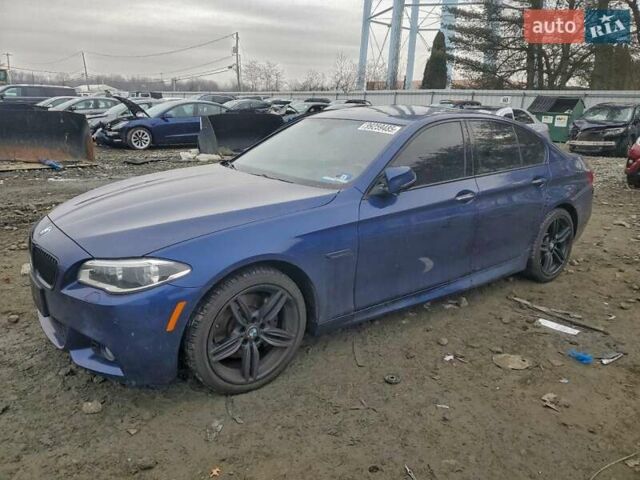 Синий БМВ 5 Серия, объемом двигателя 3 л и пробегом 119 тыс. км за 15000 $, фото 1 на Automoto.ua