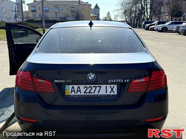 Синій БМВ 5 Серія, об'ємом двигуна 2 л та пробігом 165 тис. км за 25500 $, фото 1 на Automoto.ua