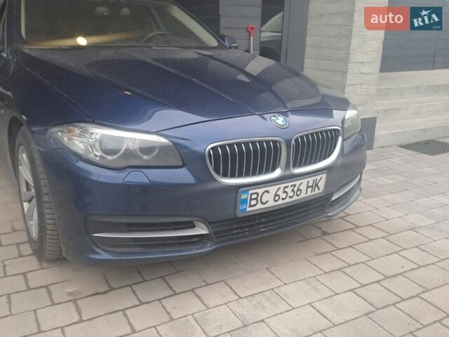 Синій БМВ 5 Серія, об'ємом двигуна 2 л та пробігом 240 тис. км за 15800 $, фото 1 на Automoto.ua