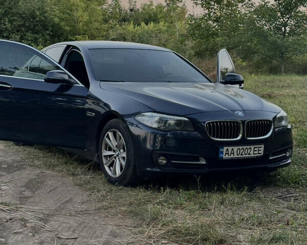 БМВ 5 Серия 2016 в Киеве на Automoto.ua Синий БМВ 5 Серия, объемом двигателя 2 л и пробегом 180 тыс. км за 15500 $, фото 1 на Automoto.ua
