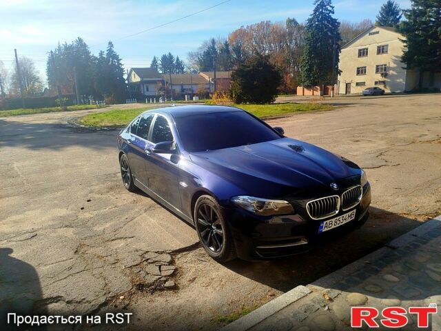 Синий БМВ 5 Серия, объемом двигателя 2 л и пробегом 25000 тыс. км за 19500 $, фото 1 на Automoto.ua