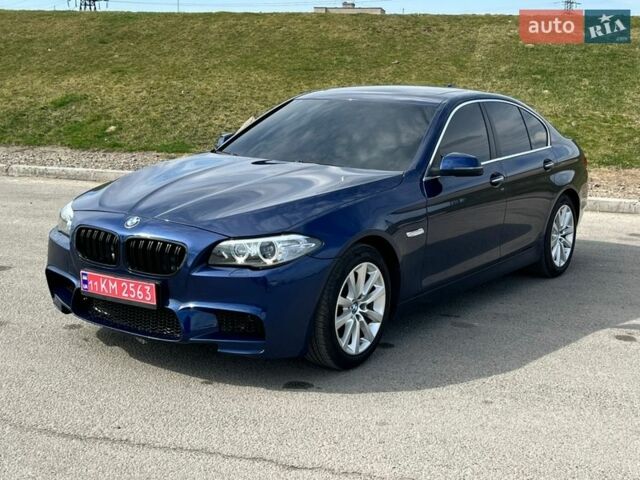 Синий БМВ 5 Серия, объемом двигателя 2.98 л и пробегом 121 тыс. км за 16600 $, фото 1 на Automoto.ua