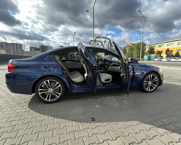 Синий БМВ 5 Серия, объемом двигателя 2 л и пробегом 87 тыс. км за 19000 $, фото 1 на Automoto.ua