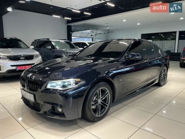 Синий БМВ 5 Серия, объемом двигателя 2 л и пробегом 157 тыс. км за 25900 $, фото 1 на Automoto.ua
