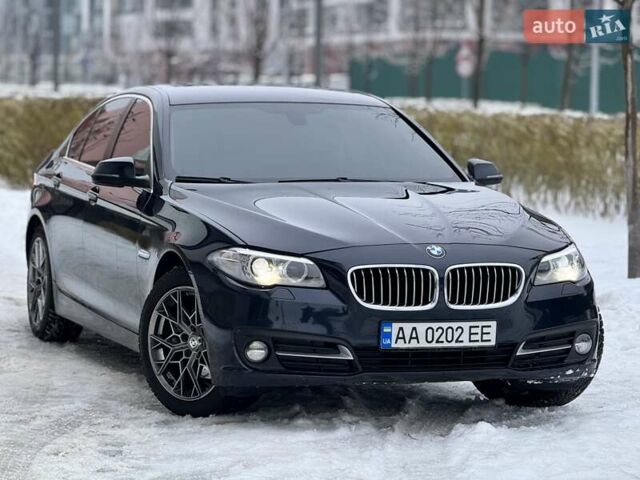 Синий БМВ 5 Серия, объемом двигателя 2 л и пробегом 187 тыс. км за 15999 $, фото 1 на Automoto.ua