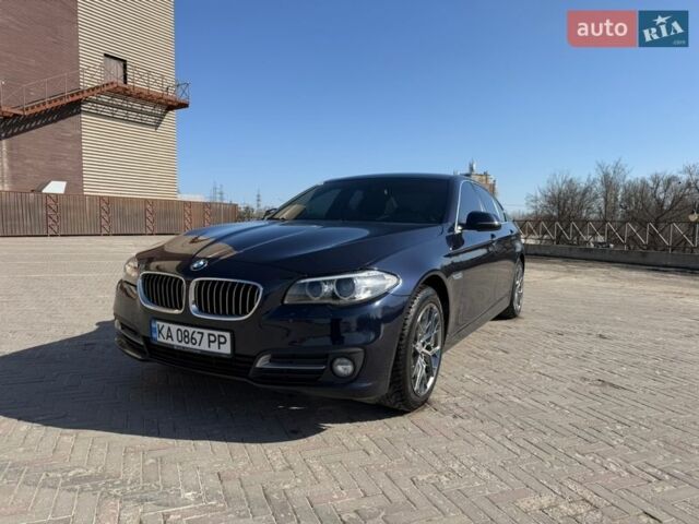 Синій БМВ 5 Серія, об'ємом двигуна 2 л та пробігом 187 тис. км за 15950 $, фото 1 на Automoto.ua