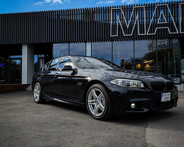 Синий БМВ 5 Серия, объемом двигателя 3 л и пробегом 171 тыс. км за 23000 $, фото 1 на Automoto.ua