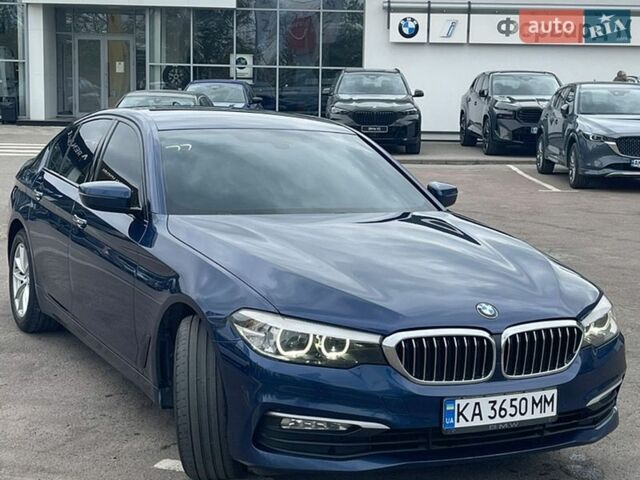 Синий БМВ 5 Серия, объемом двигателя 2 л и пробегом 241 тыс. км за 24000 $, фото 1 на Automoto.ua