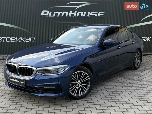 Синий БМВ 5 Серия, объемом двигателя 2 л и пробегом 114 тыс. км за 28500 $, фото 1 на Automoto.ua