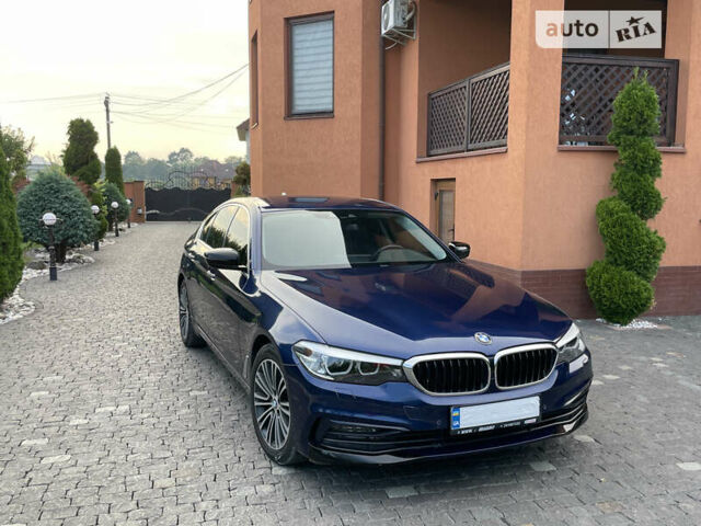 Синий БМВ 5 Серия, объемом двигателя 2.99 л и пробегом 125 тыс. км за 39999 $, фото 1 на Automoto.ua