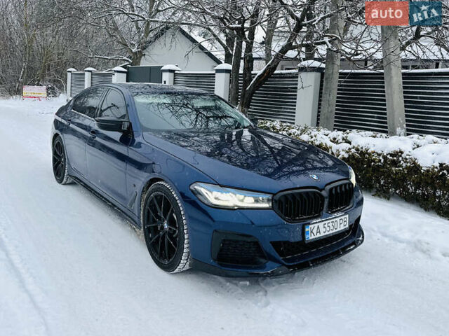 Синій БМВ 5 Серія, об'ємом двигуна 2.99 л та пробігом 172 тис. км за 37700 $, фото 1 на Automoto.ua