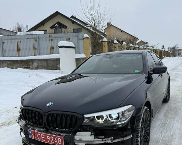 Синий БМВ 5 Серия, объемом двигателя 2 л и пробегом 198 тыс. км за 18000 $, фото 1 на Automoto.ua