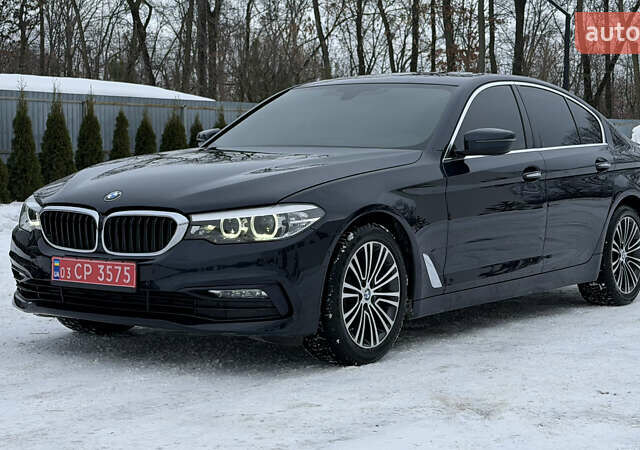 Синий БМВ 5 Серия, объемом двигателя 2 л и пробегом 209 тыс. км за 23500 $, фото 1 на Automoto.ua