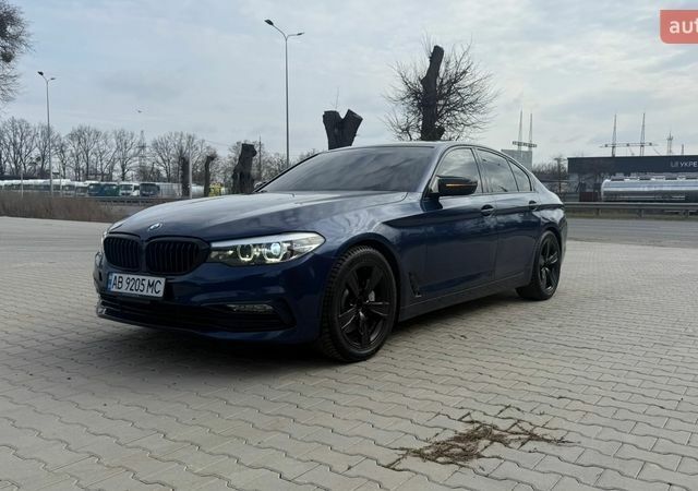 Синий БМВ 5 Серия, объемом двигателя 2 л и пробегом 190 тыс. км за 24900 $, фото 1 на Automoto.ua