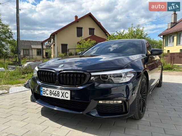 Синій БМВ 5 Серія, об'ємом двигуна 2 л та пробігом 164 тис. км за 27000 $, фото 1 на Automoto.ua
